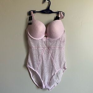 Large NWT push up teddy lingerie
